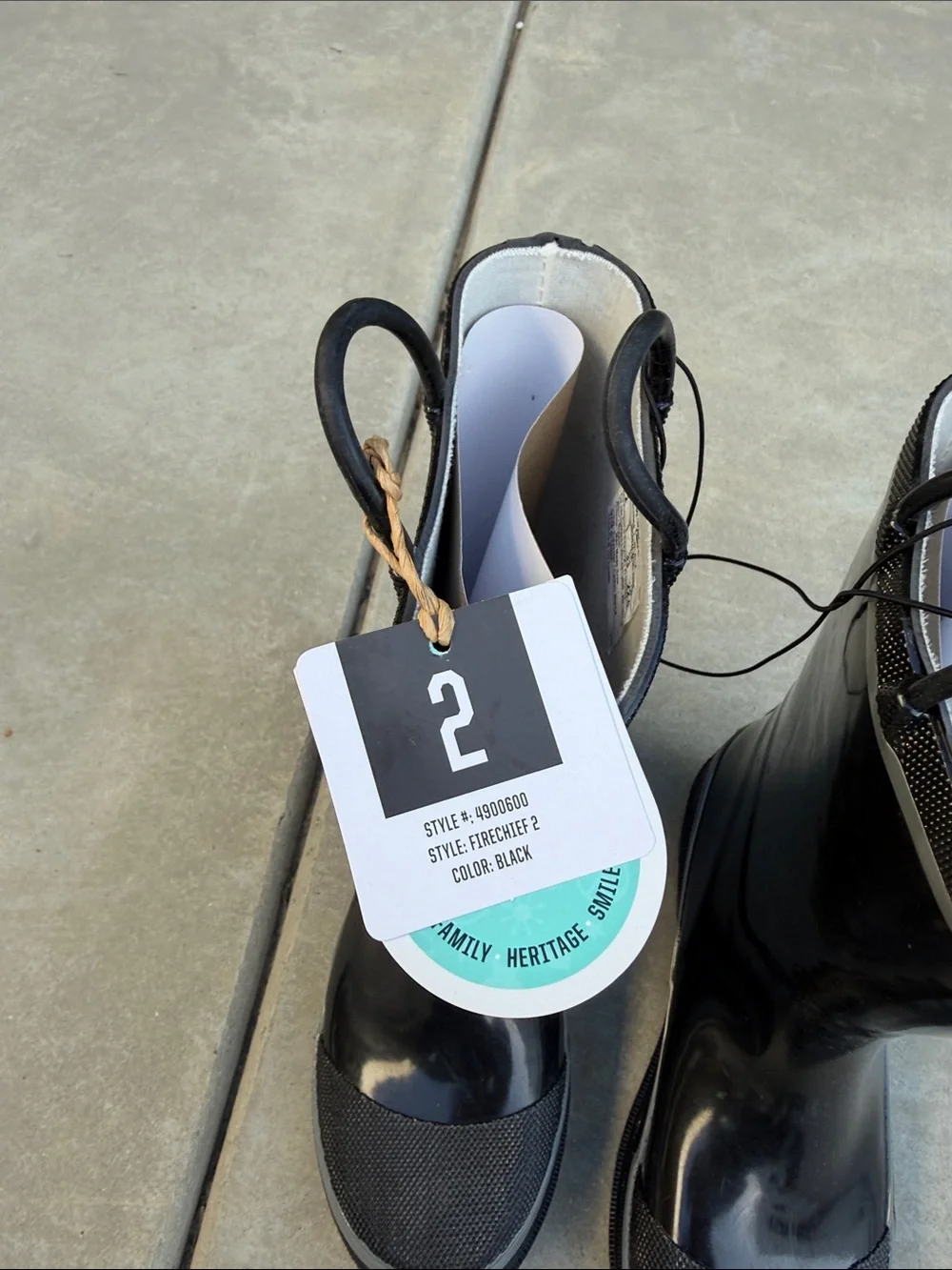 Black Kids' Rain Boots with Pull Loops